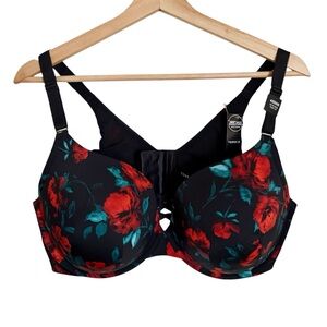 NWT Torrid 42DDD  XO Plunge Push-Up Bra
